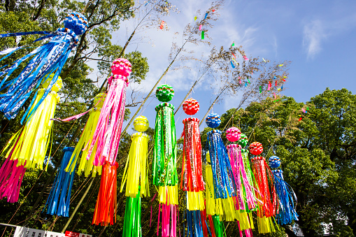 It is a Tanabata festival held in Ichinomiya City, Aichi Prefecture.