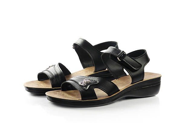 Indian Made Ladies sandal Isolated on White 