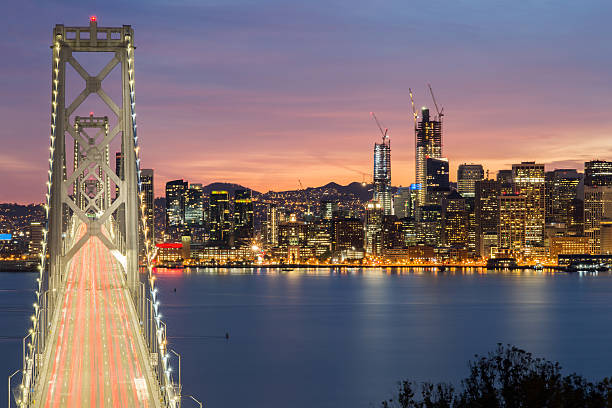 istock Closeup elevated views of San Francisco Downtown and Bay Bridge 625843130
