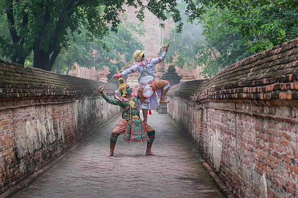 istock Khon Mask Traditional Thai drama dance 625845020