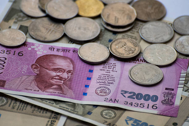 istock Indian new 2000 and 500 Rs Currency Note 625850576