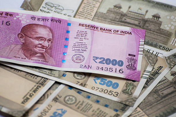 istock Indian new 2000 and 500 Rs Currency Note 625850736
