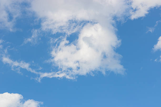 istock Blue sky and clouds in the bright days of summer. 625854062
