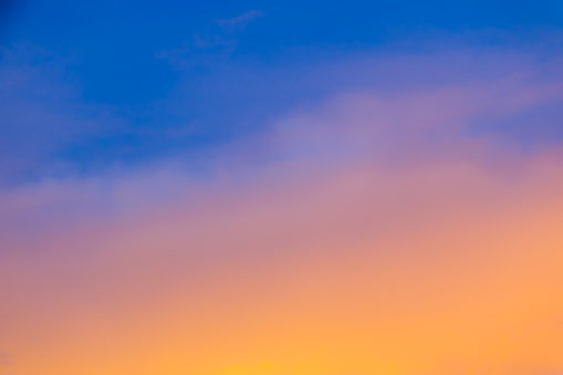 Blurred Sky During Dramatic Sunset and sunrise- Gradient Background