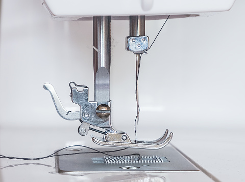 Full Sewing Machine Full Automatic Sewing Machine Stock Photo - Download Image Now ...