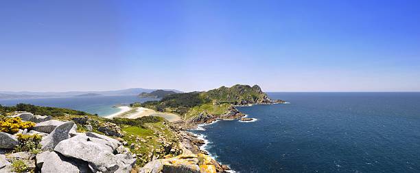 istock Rodas beach in Islands Cies. 625861434