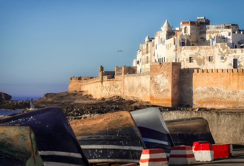 Beautiful old port City of Essaouira, Morocco, northern Africa