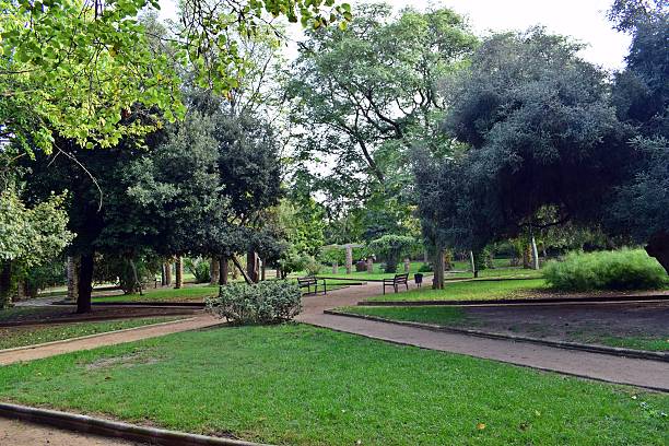 istock Park on the monjuic mountain 625870566
