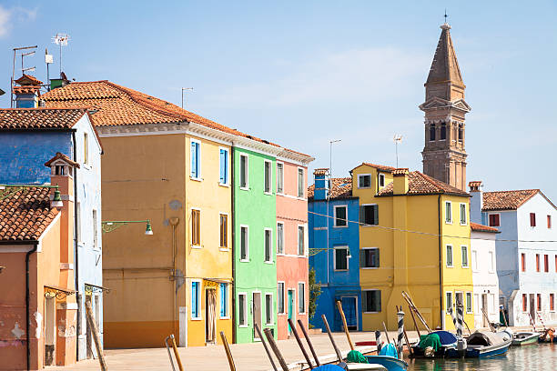 istock Colored houses in Venice - Italy 625872178