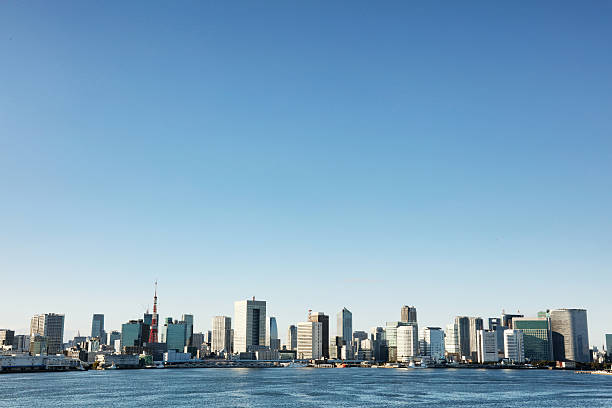 istock Tokyo city silhouette. 625879122