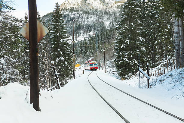 istock Train Oslo - Bergen in mountains 625888206