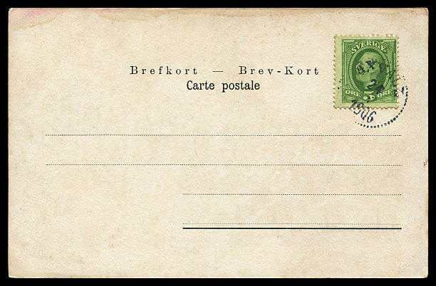 istock antique postcard from Sweden in early 20th century. 625888302