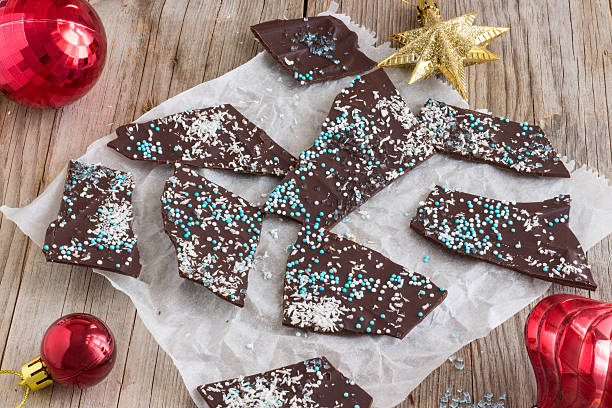 Homemade Chocolate Christmas Bark