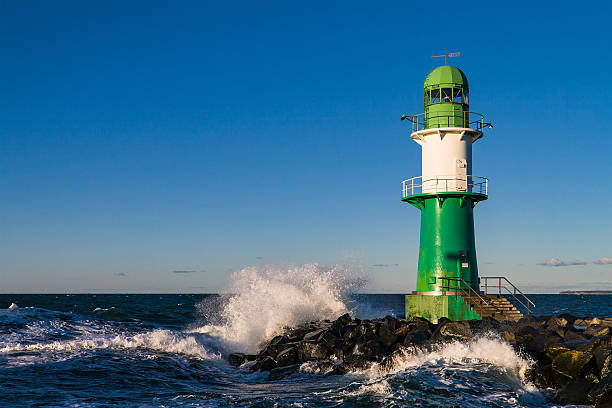 istock The mole in Warnemuende, Germany, on a stormy day 625889702