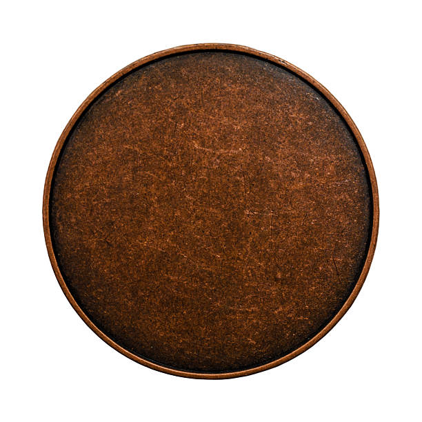 istock Bronze medal isolated on white background 625890324