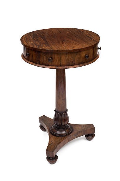 istock An Antique Wooden Drum End Table 625891696