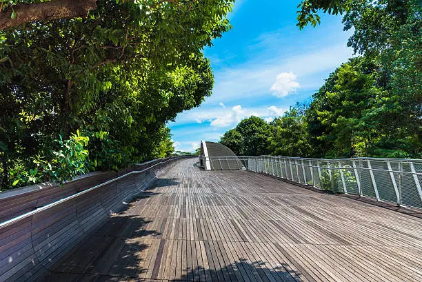 Photo of Landsccape view of Henderson Wave Bridge, Singapore