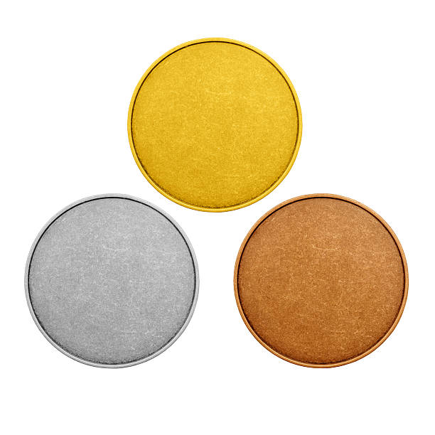 istock empty coins, olimpic games medals color 625897296