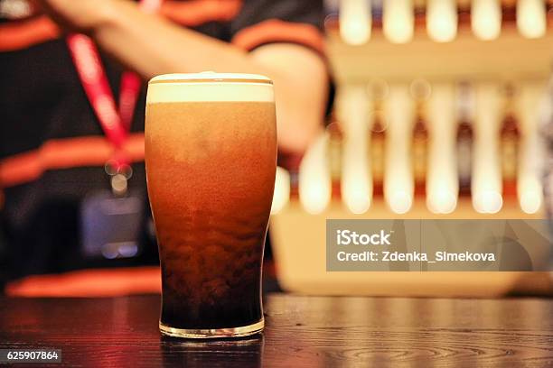 Pint Of Beer Stock Photo - Download Image Now - Dublin - Ireland, Pint Glass, Bar - Drink Establishment