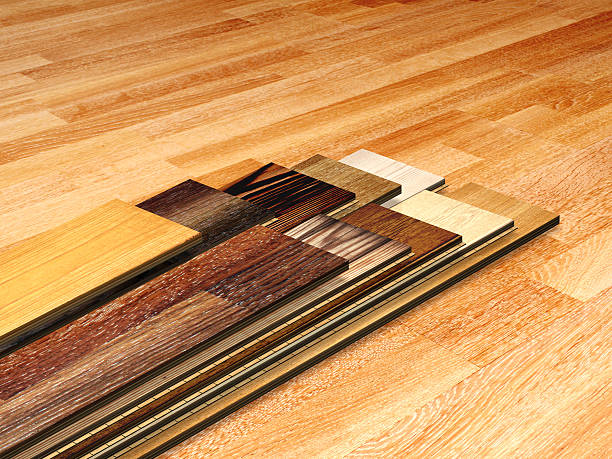 istock New planks of oak parquet 625908958
