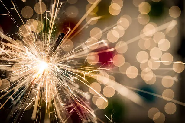 Photo of Christmas sparkler