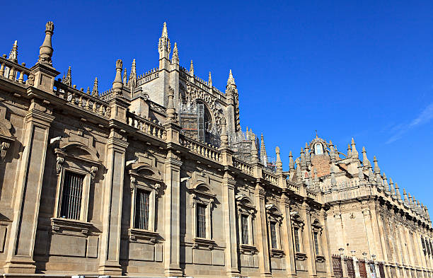 célèbre cathédrale de grenade - grenade espagne photos et images de collection