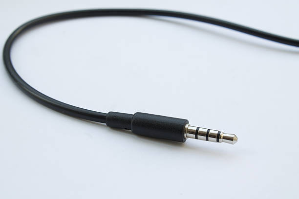 istock Minijack connection isolated on white background 625912226