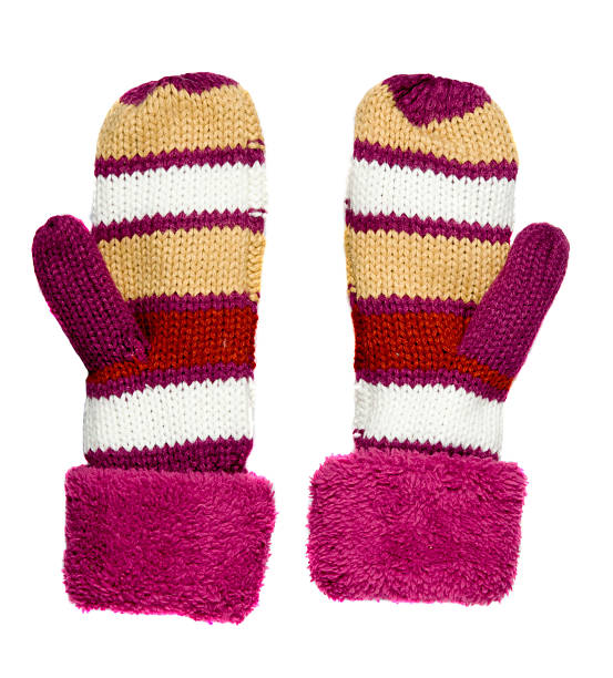 istock Mitten isolated on white background. Knitted mittens. Mittens to 625916880