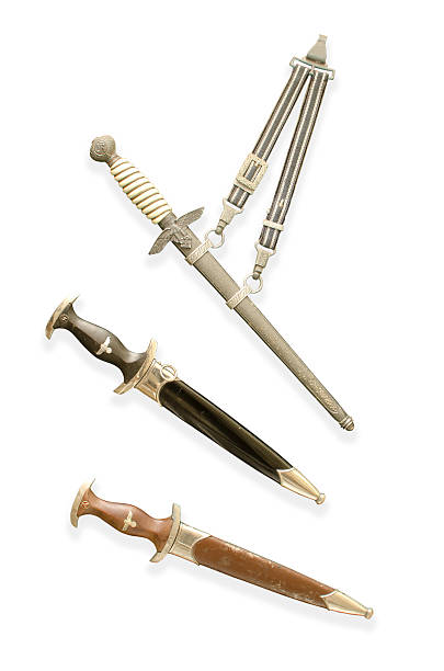istock German officer's knives, dirk  isolated 625918034