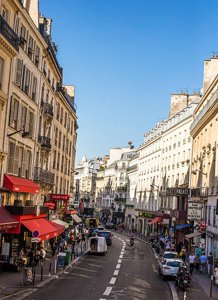 istock Montmartre street scene 625918094