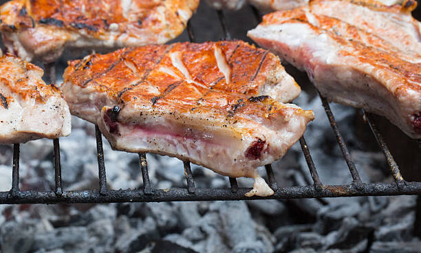 istock Grilled beef steak on the grill. 625918414