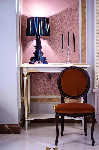 istock interior with chair and lamp 625918536
