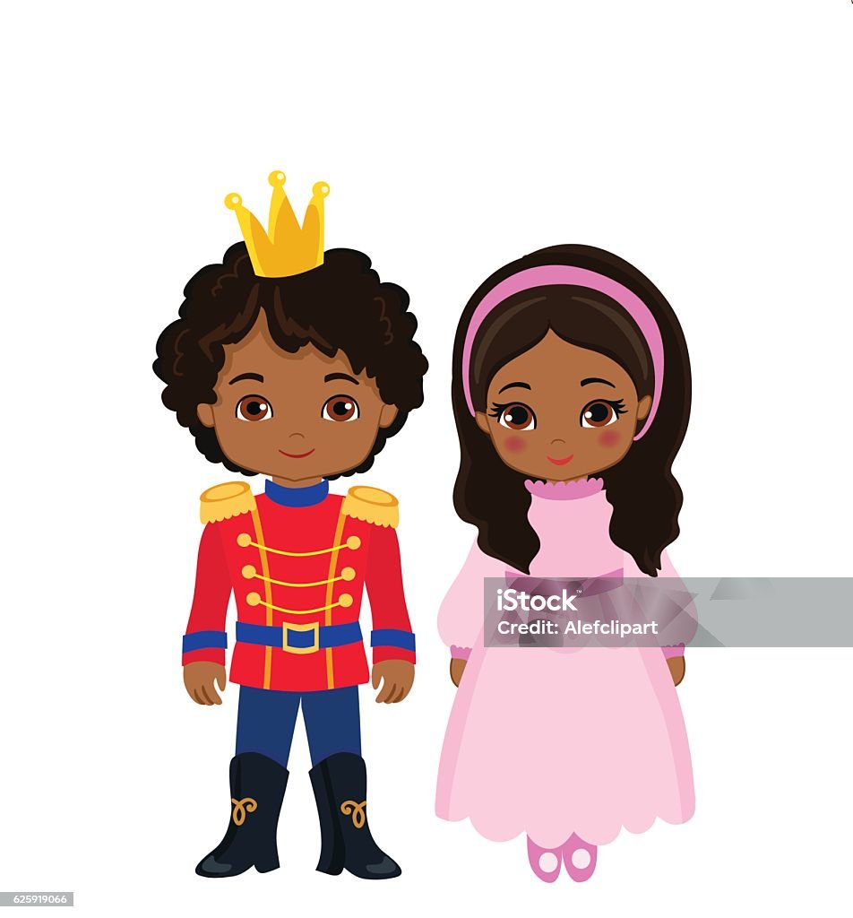 Illustration Of Very Cute Prince And Princess Stock Illustration - Download  Image Now - Prince - Royal Person, Princess, Adult - iStock