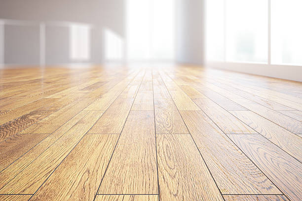 lekkie drewniane zbliżenie podłogi - parquet floor zdjęcia i obrazy z banku zdjęć