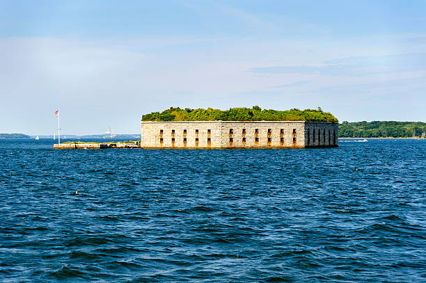 istock Fort Gorges Casco Bay 625944772