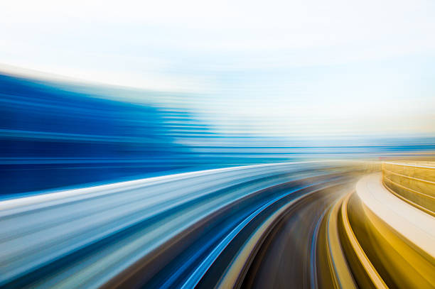 istock Speed motion in urban highway road tunnel 625947282