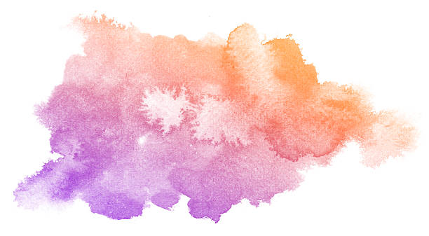 istock Abstract purple watercolor background. 625953938
