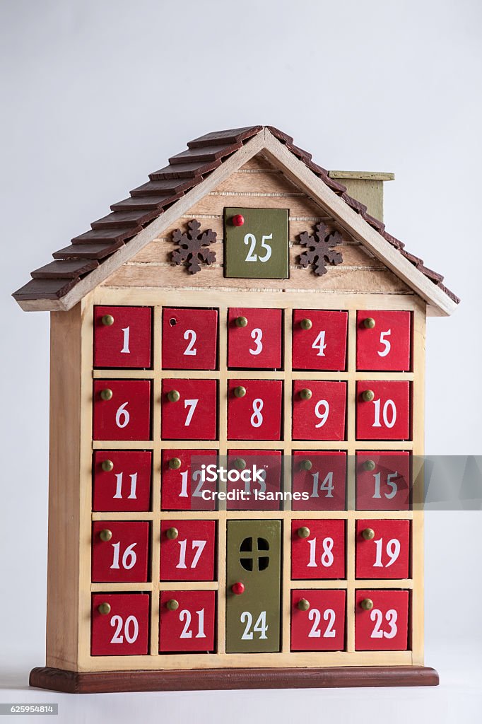 advent calendar - Lizenzfrei Adventskalender Stock-Foto