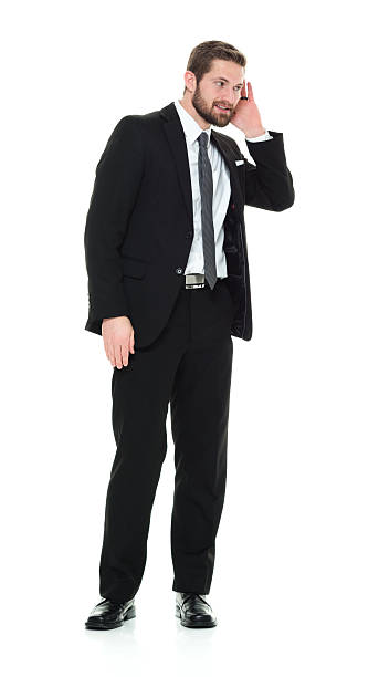 istock Businessman listening 625955522