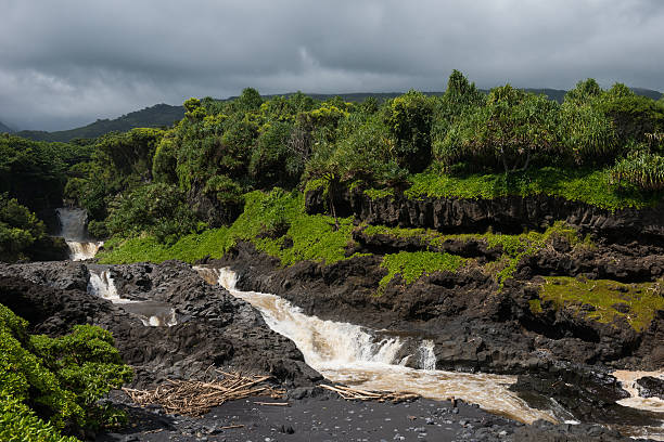 istock Waterfall in Haleakala National Park, Maui 625955818