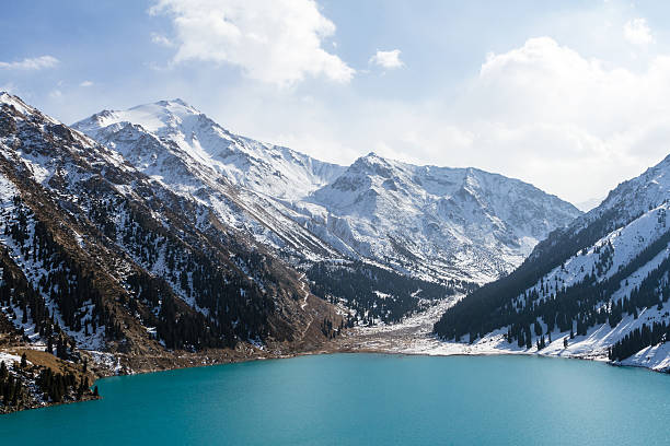 istock lake with turquoise water in the mountains 625960058