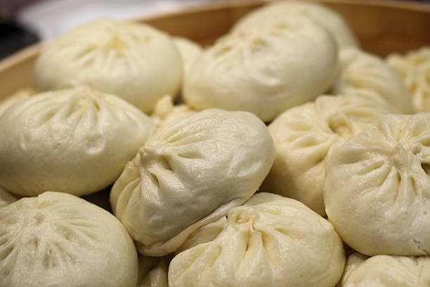 istock Close-Up Of Dumplings In Steamer 625960556