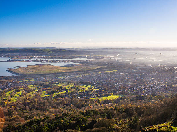 belfast city  view from cavehill Northern Ireland