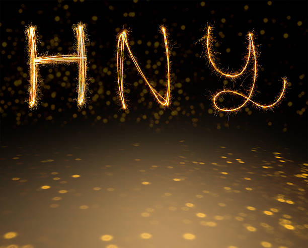 istock happy new years  fireworks Sparkle alphabet 625972552
