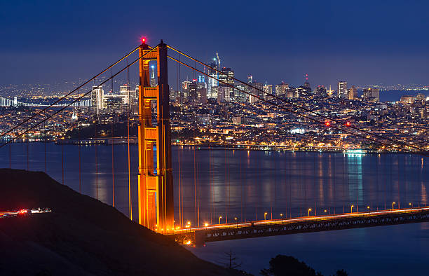 istock Golden Gate Bridge and Downtown San Francisco 625973380