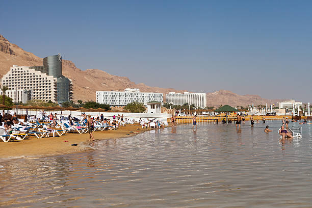istock Relax at the Dead sea. 625984140