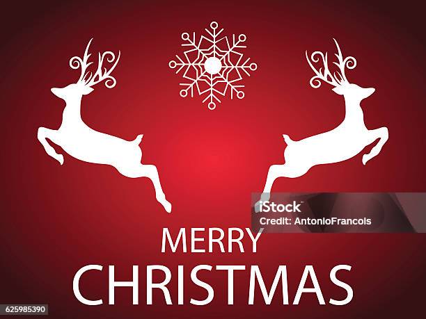 Merry Christmas Stock Illustration - Download Image Now - Arts Culture and Entertainment, Celebration, Christmas