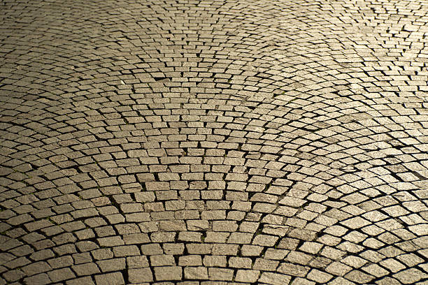 Urban paving cobblestones