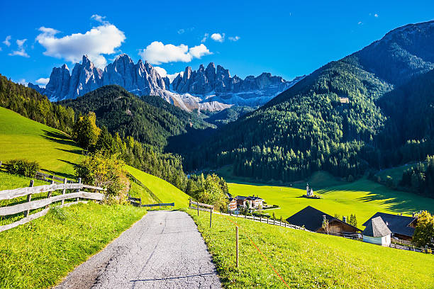 istock The peaks and forested mountains 625986040