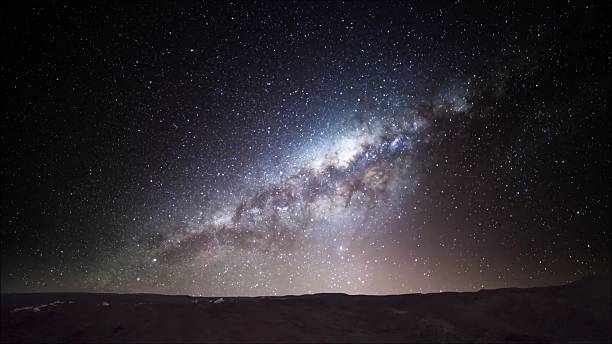 istock Star trails in Atacama desert Chile 626000602